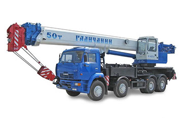 Автокран 50 тонн Галичанин