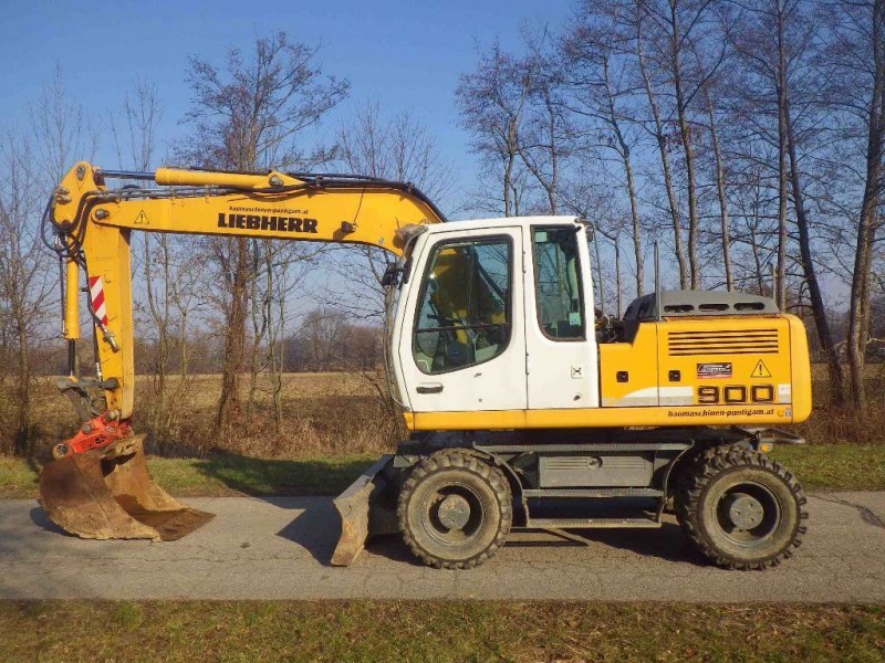 Аренда колесного экскаватора Liebherr A 900 Аренда колесного экскаватора Liebherr A 900