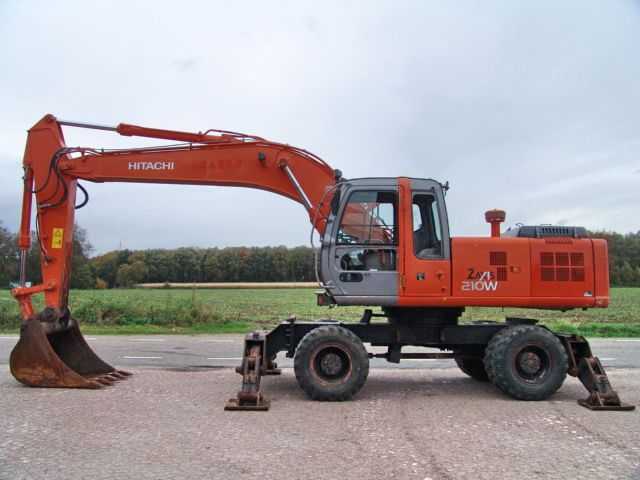 Аренда колесного экскаватора Hitachi zx 210 w Аренда колесного экскаватора Hitachi zx 210 w