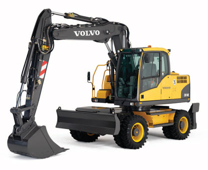 Аренда колесного экскаватора Volvo EW180B Аренда колесного экскаватора Volvo EW180B