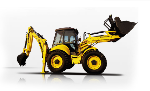 Аренда экскаватора погрузчика New Holland lb 110b и lb 115