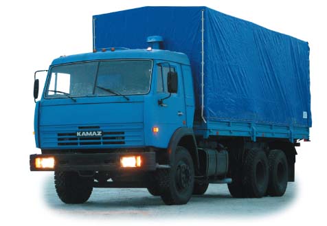 КАМАЗ бортовой тент (10 т)