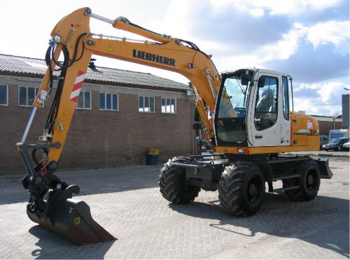 Аренда колесного экскаватора грейфера Liebherr litronic 314 Аренда колесного экскаватора грейфера Liebherr litronic 314
