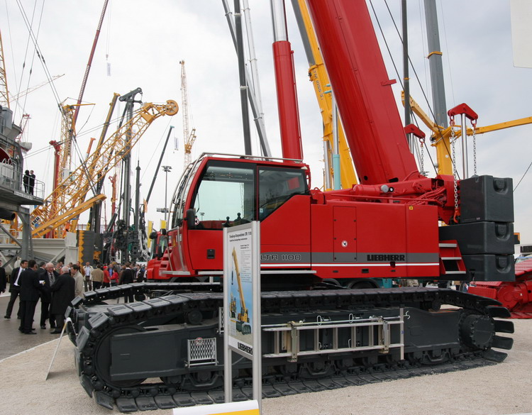 Аренда гусеничного крана 100 тонн Liebherr LTR 1100
