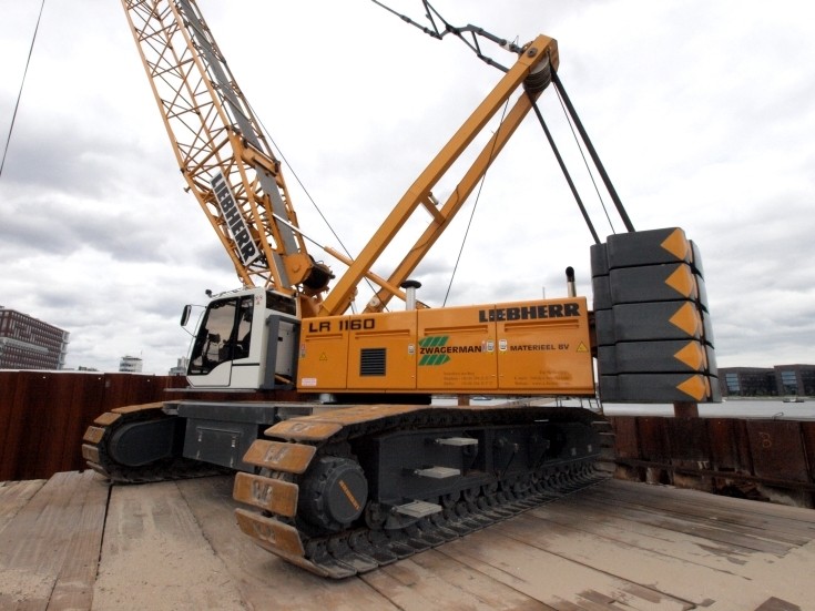 Аренда гусеничного крана Liebherr LR 1160 PDF