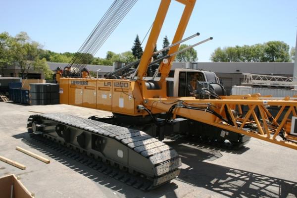 Аренда гусеничного крана Liebherr LR 1200