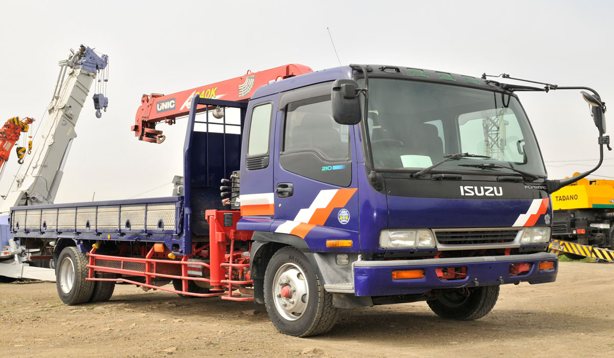 Аренда манипуляторов Isuzu