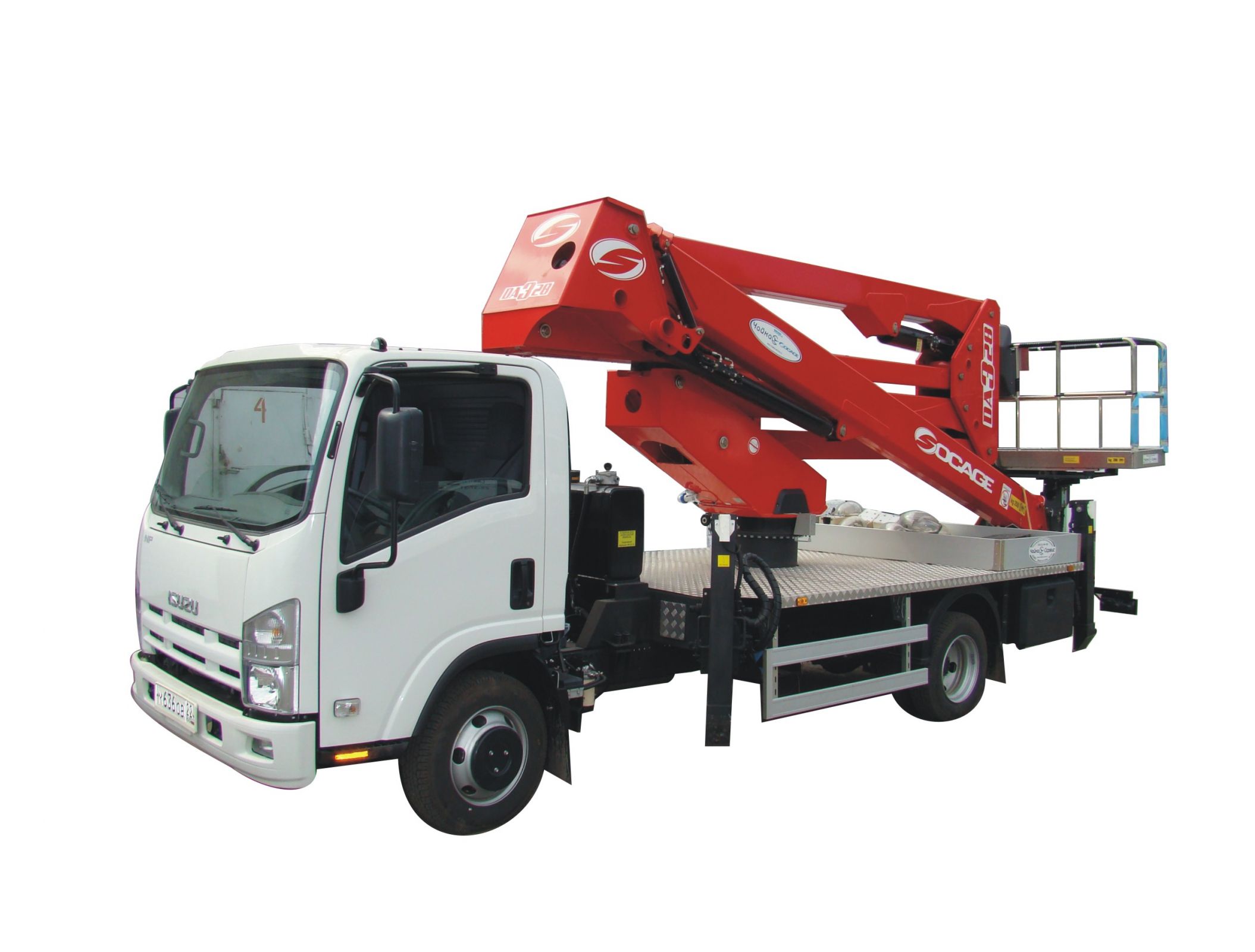 Автовышка ISUZU